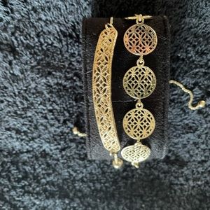 2 piece adjustable braclet